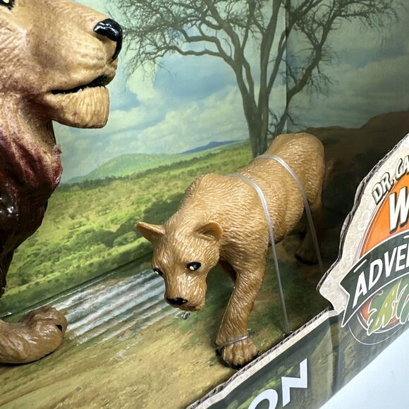 Dr Gabby Safari Adventure Lion  2 Piece Toy Set Panthera Leo - Picture 6 of 14